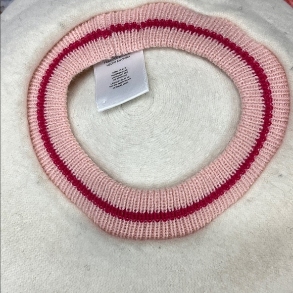 Anthropologie Varsity Striped Beret New